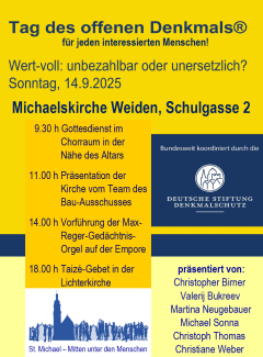 Plakat Tag des offenen Denkmals