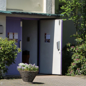St. Markus offene Tür
